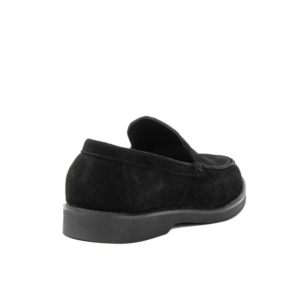 Black Dido Suede Loafer