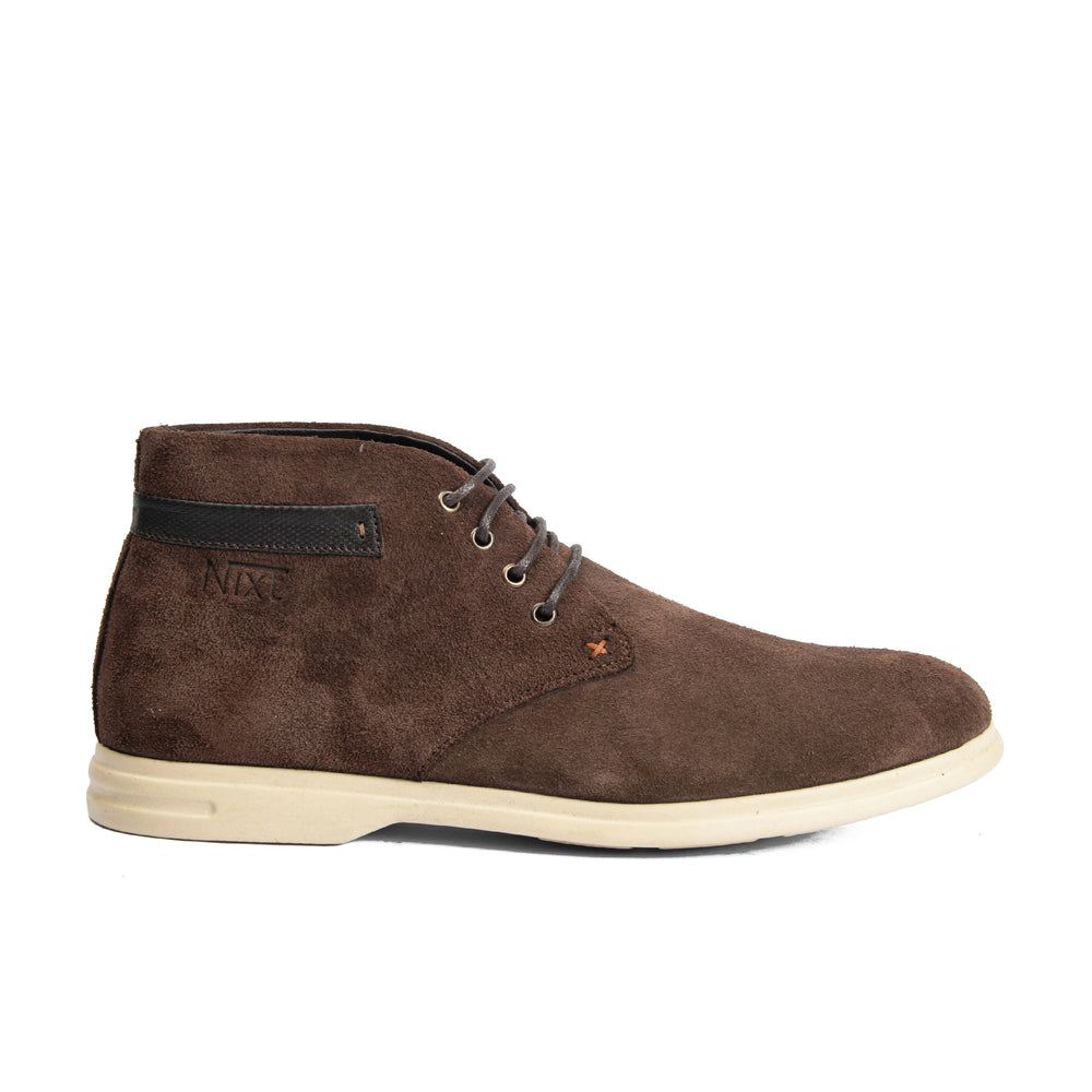 Brown Natural Suede Chukka Boots