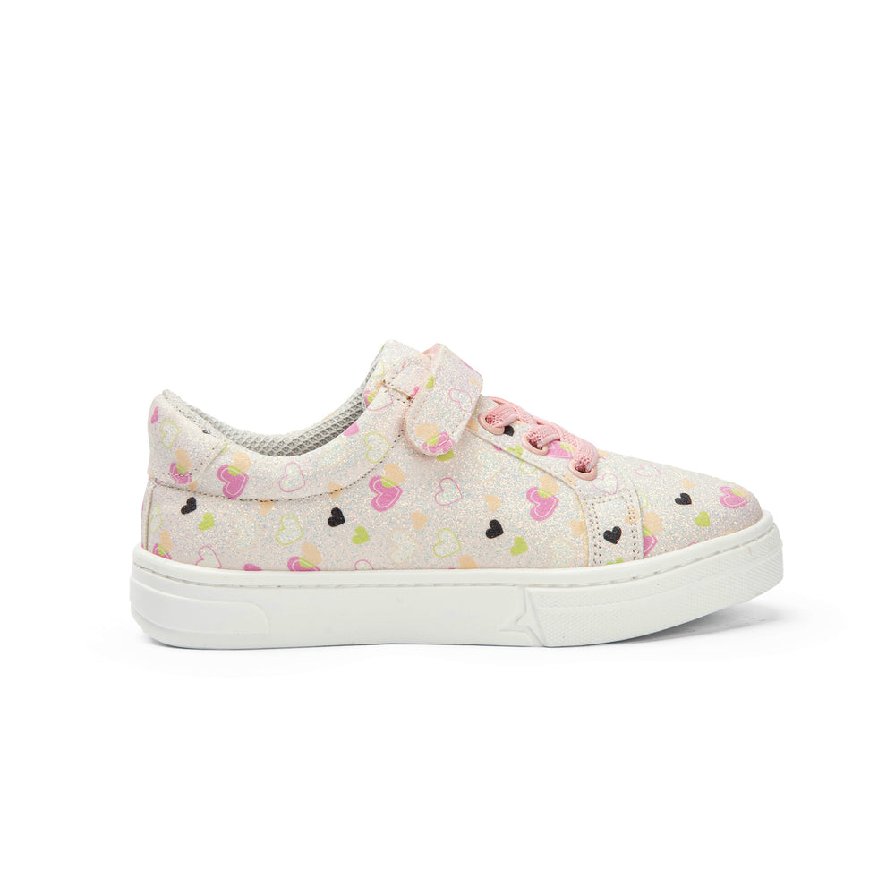 Printing Pink Sneakers For Girls