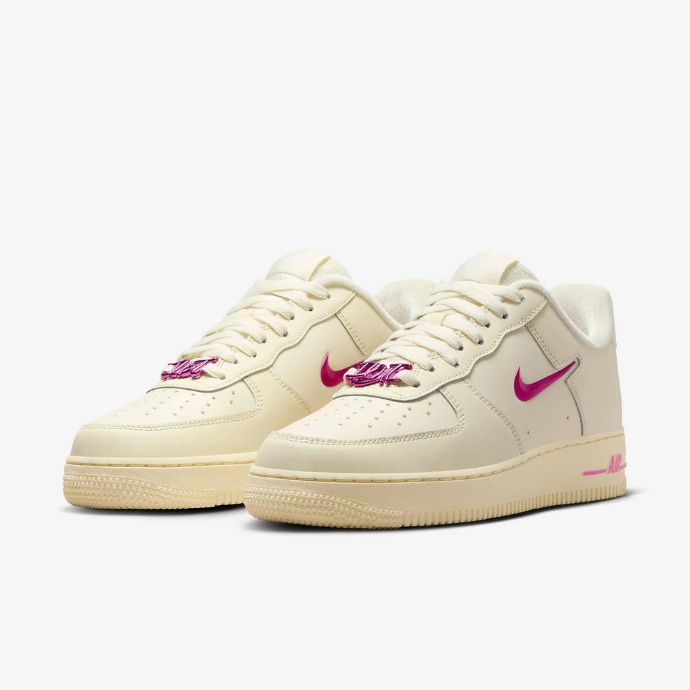 Nike Air Force 1 '07 Women's Shoes 'Coconut Milk/Pink/Alabaster'