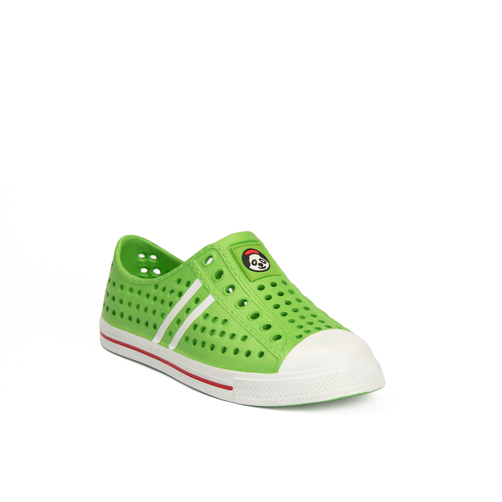 Unisex Rubber Sneakers – Green Slip-on Sneaker