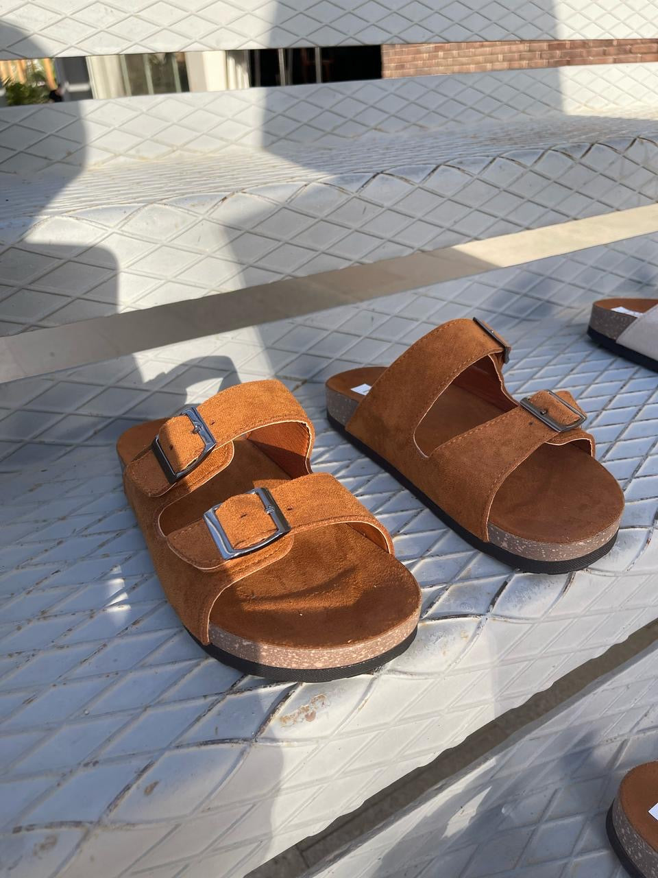 Havan Double Buckle Women Style Slipper