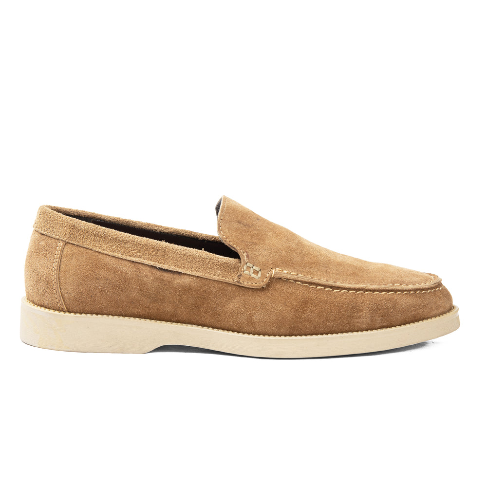 Beige Dido Suede Loafer