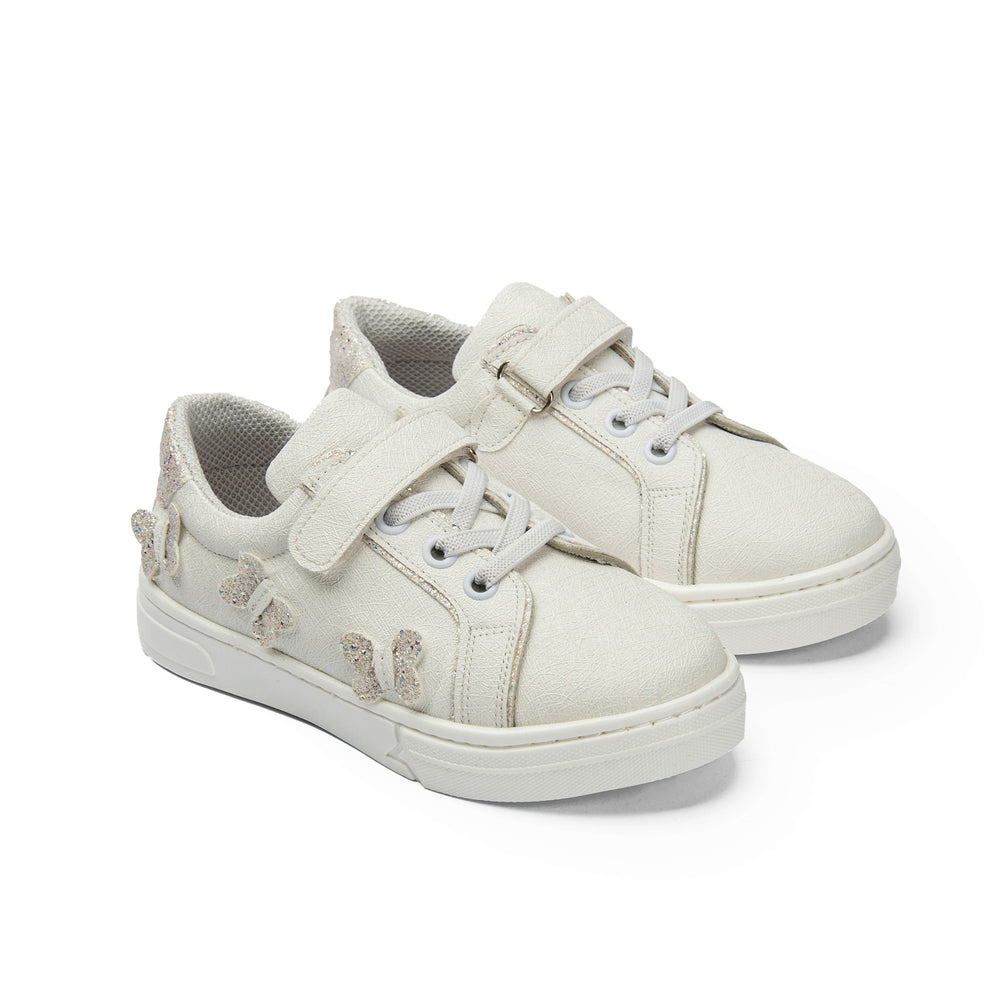 Silver Sneakers For Girls