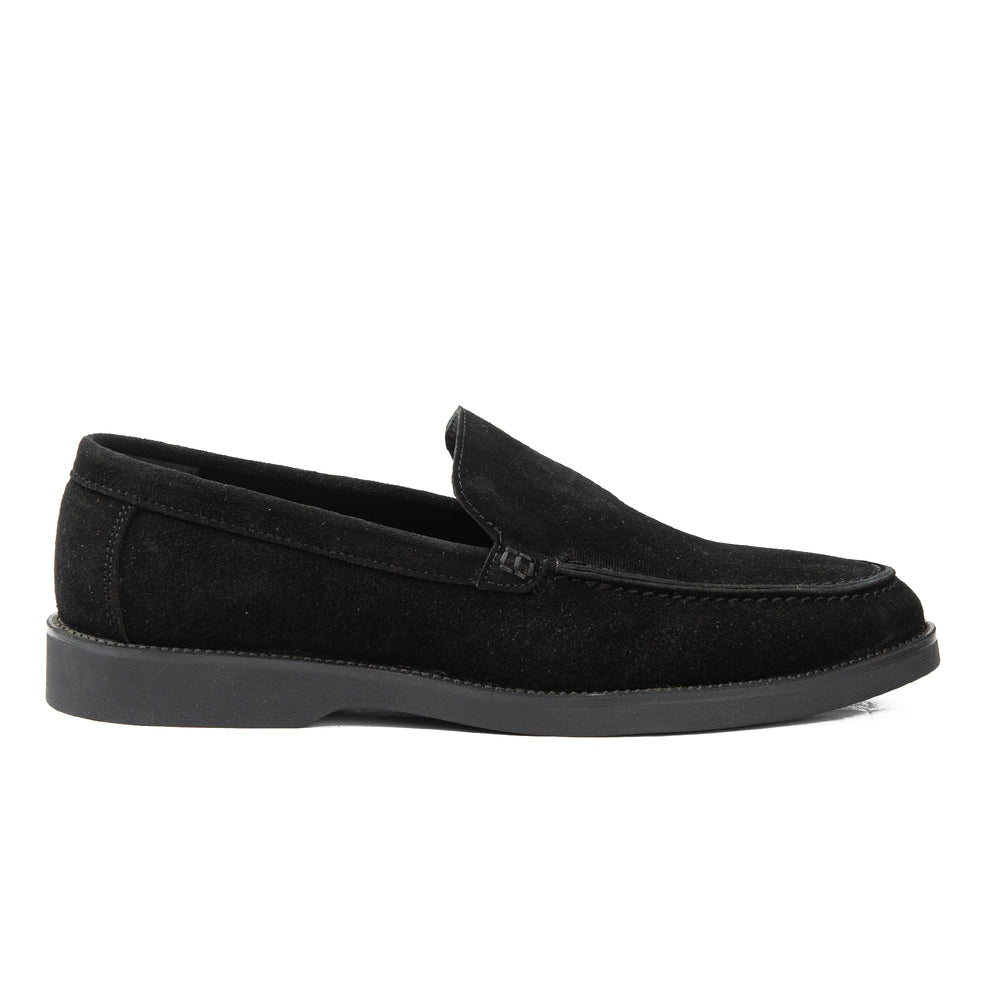 Black Dido Suede Loafer
