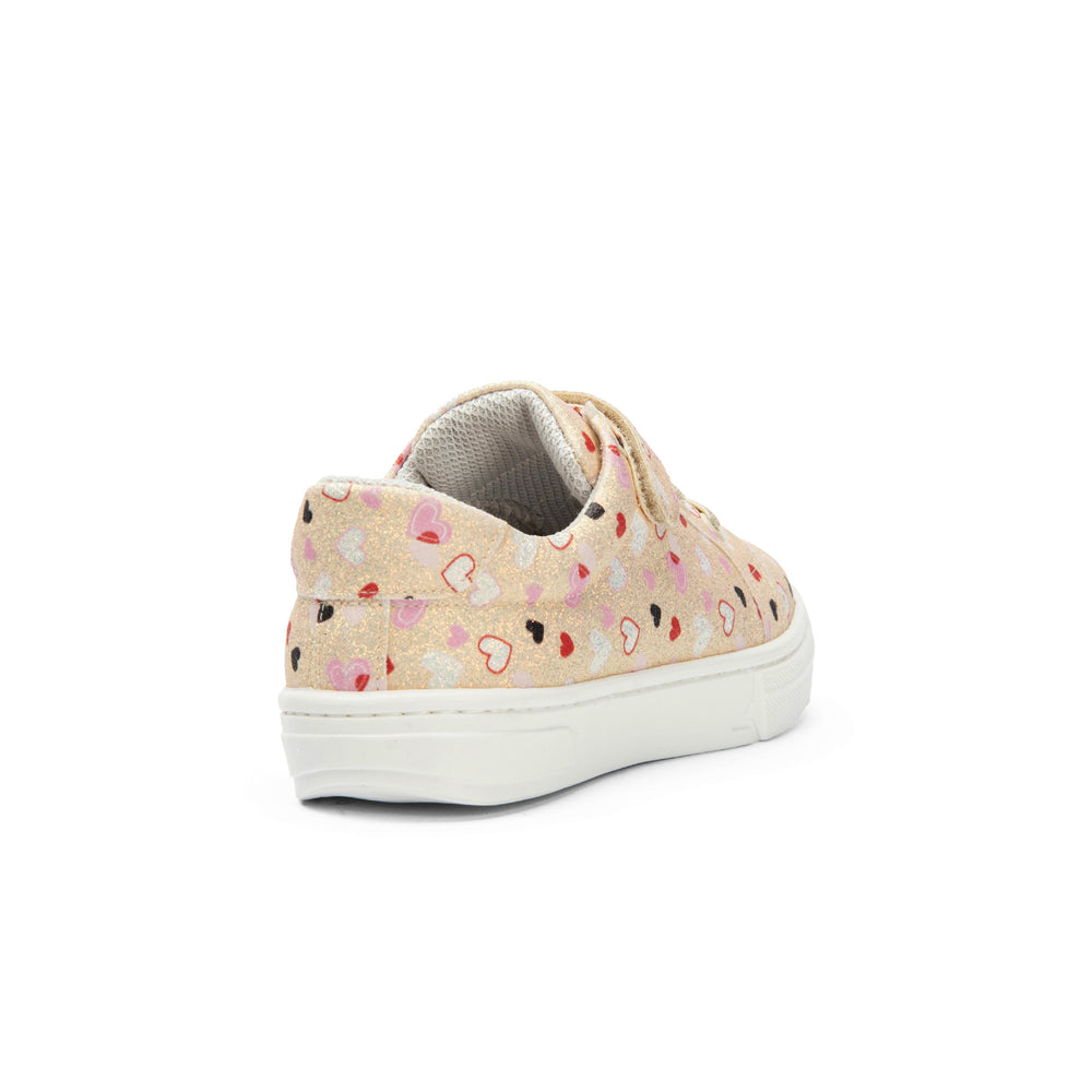 Printing Beige Sneakers For Girls