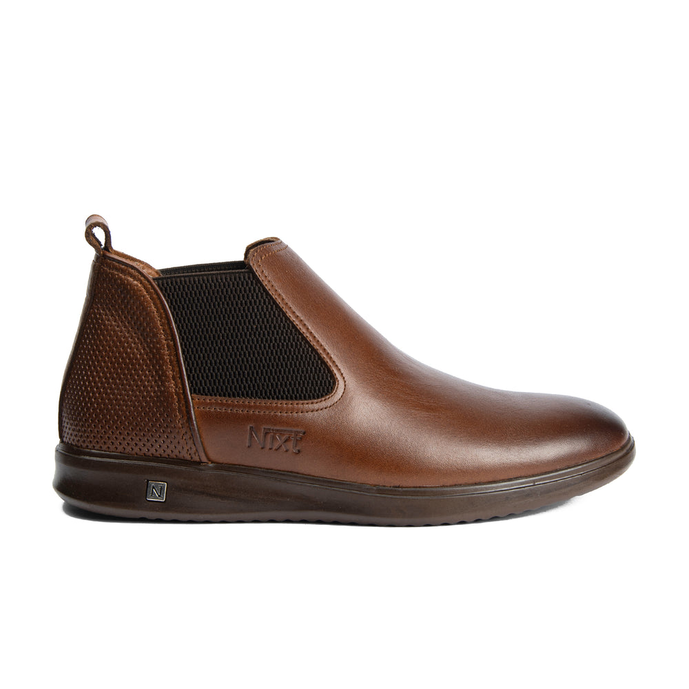 Brown Natural leather Chelsea Boots