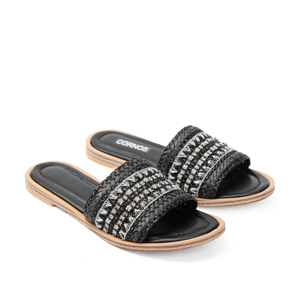 Slipper Slide Black