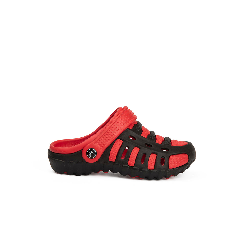 Aqualite Kids Black, Red Clogs