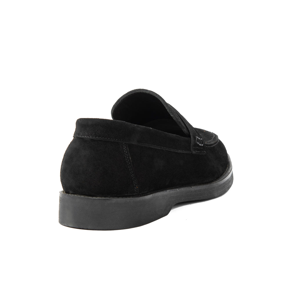 Black Dido Suede Loafer