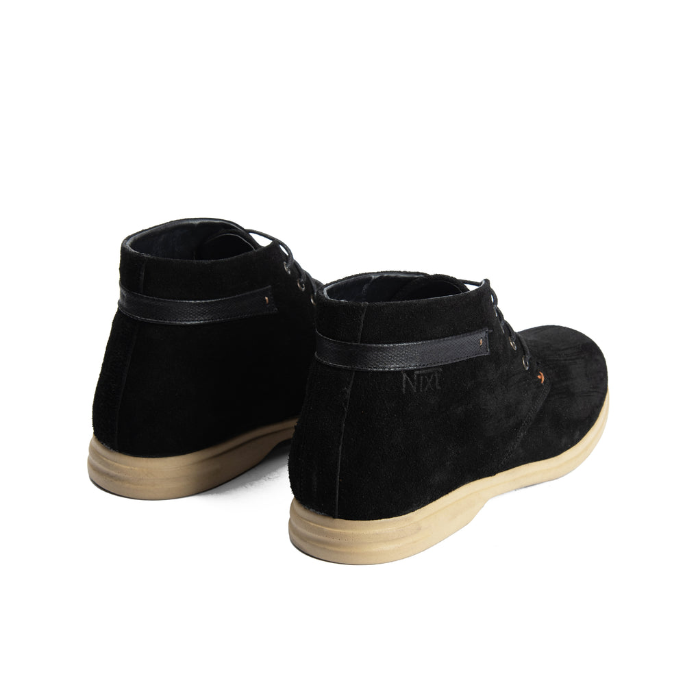 Black Natural Suede Chukka Boots