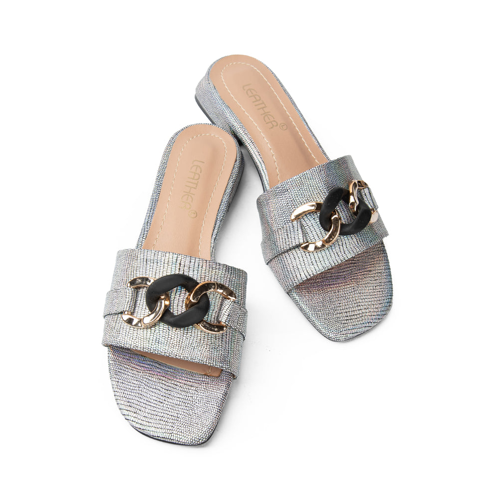 Slipper Slide Silver
