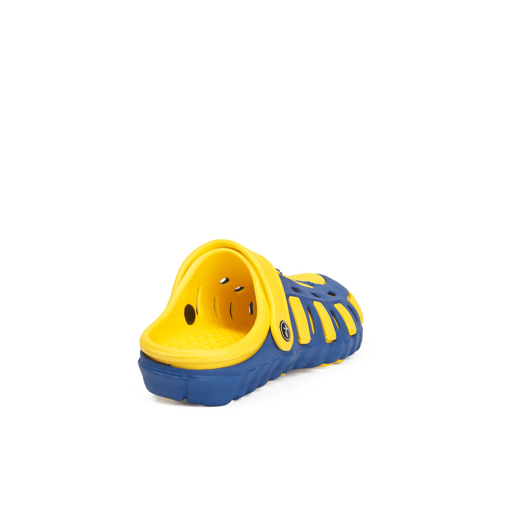 Aqualite Kids Blue, Yellow Clogs