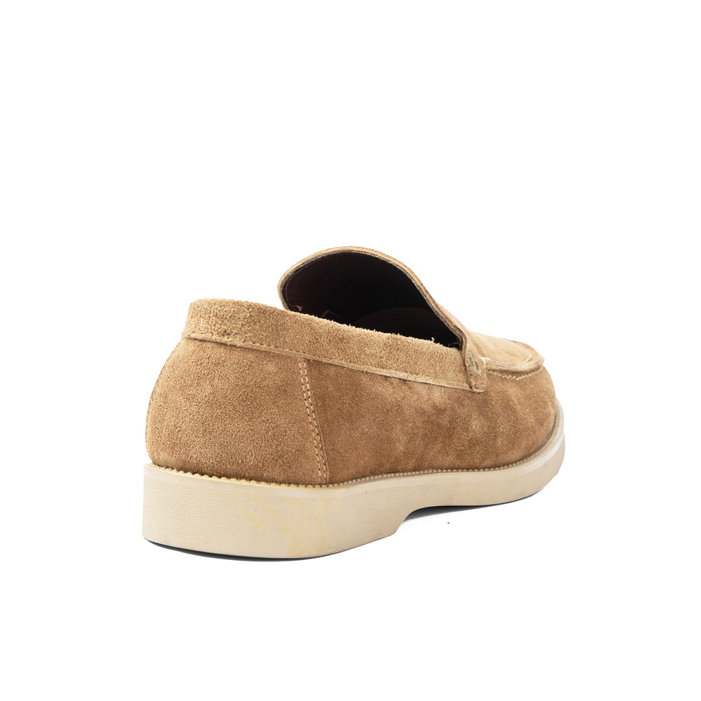 Beige Dido Suede Loafer