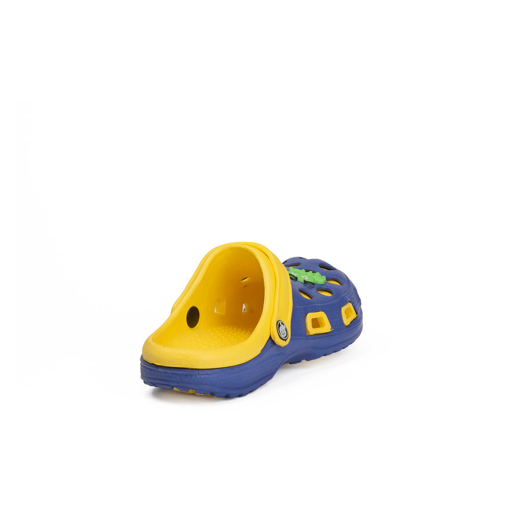 Aqualite Kids Blue , Yellow Clogs