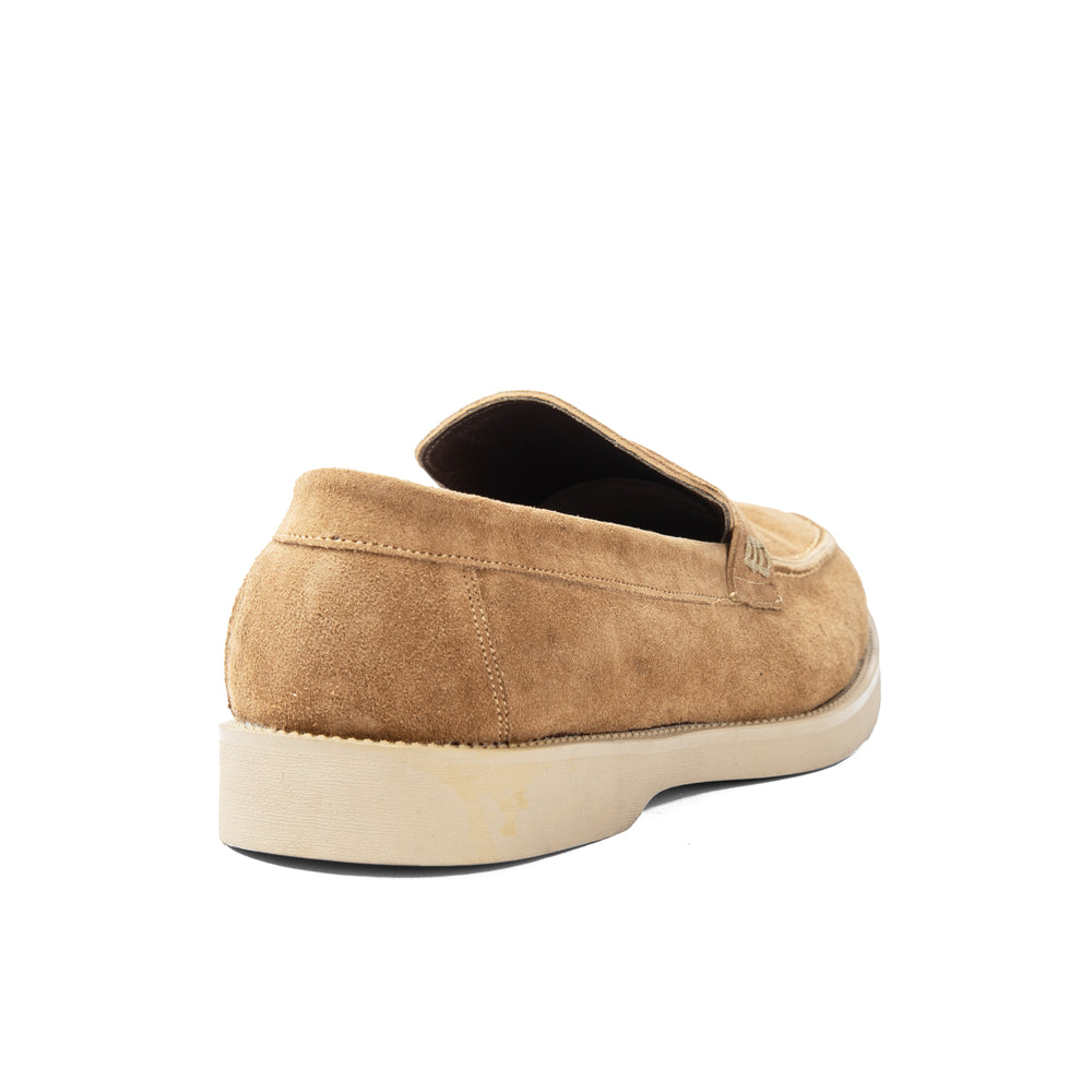 Beige Dido Suede Loafer