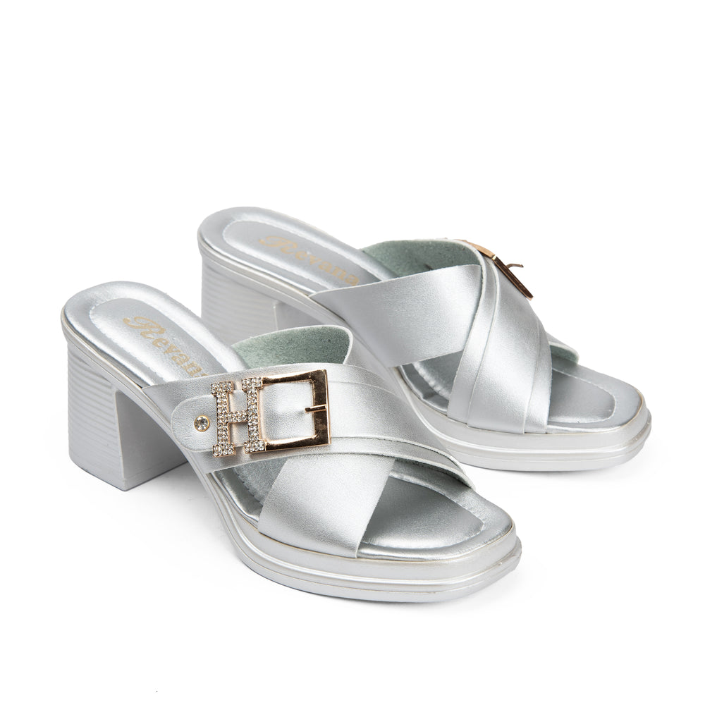 Women Casual Heels Slippers