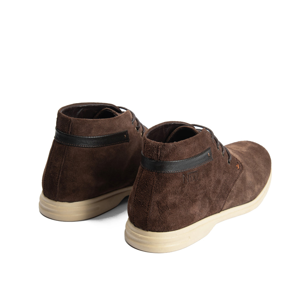 Brown Natural Suede Chukka Boots